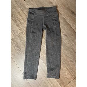 Aero Grey Capri Leggings
